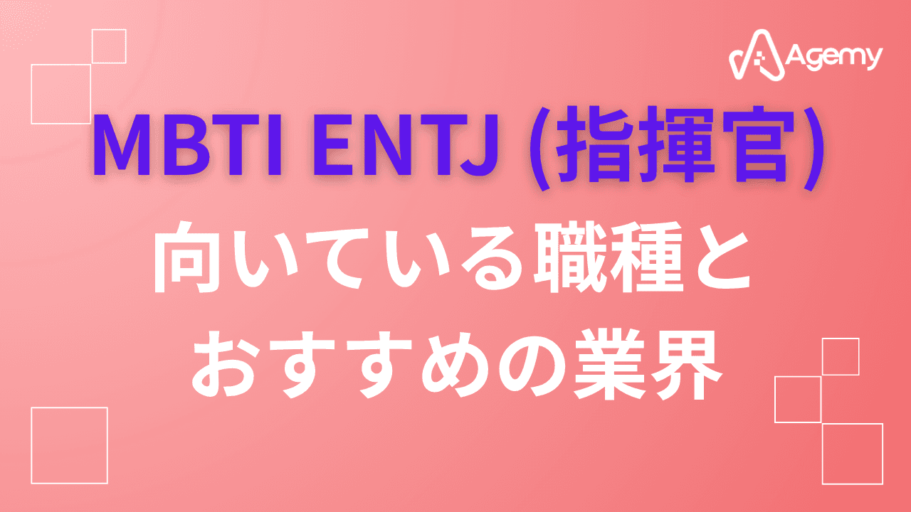 Agemy MBTI ENTJ(指揮官)